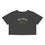 Bad Boss Crop Tee – “Beware of the Politician” | Women’s Graphic Shirt, Trendy Casual Wear, Book Merch & Gift Idea